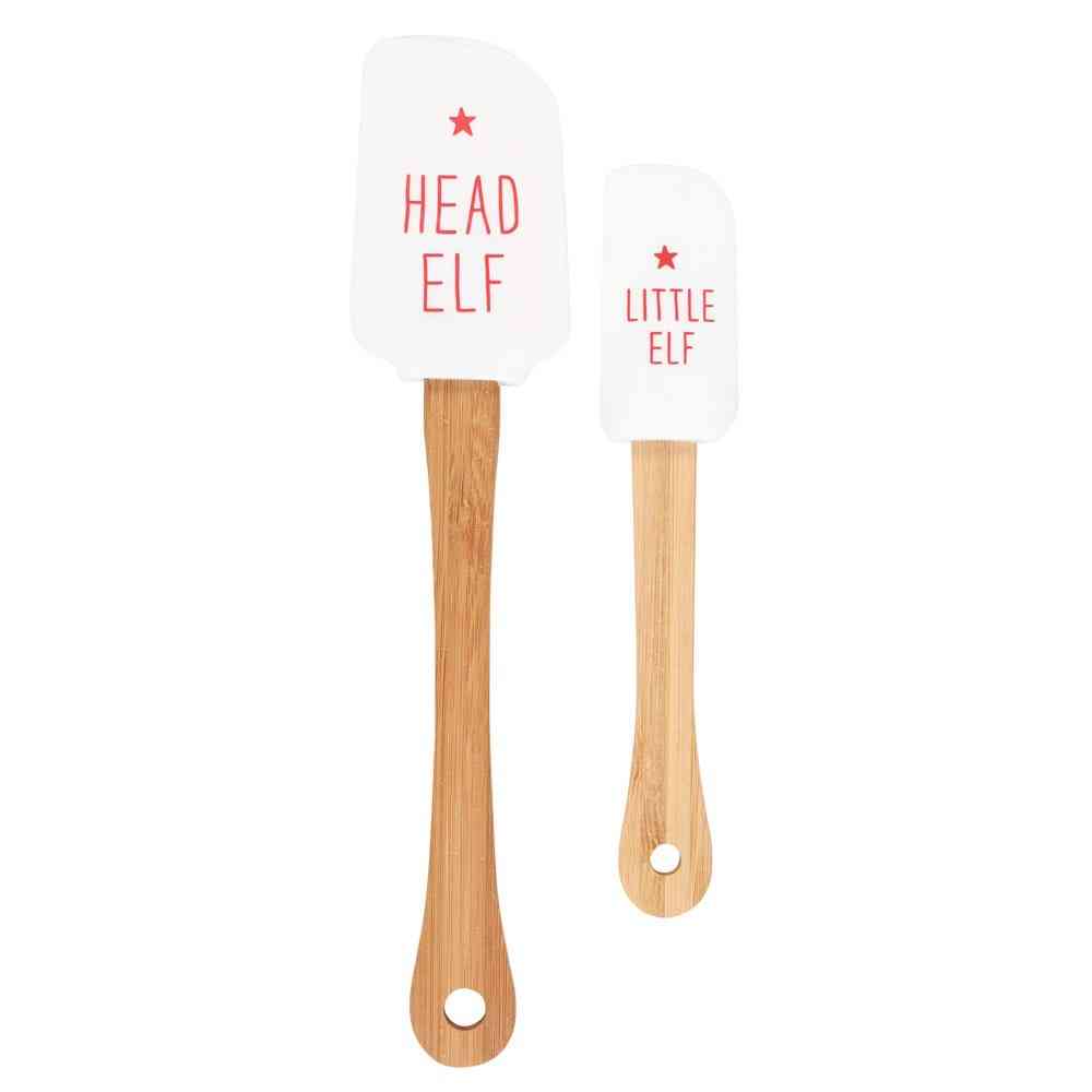 Something Different - Head Elf Little Elf Silicone Spatula Set Spatel - Mehrfarben